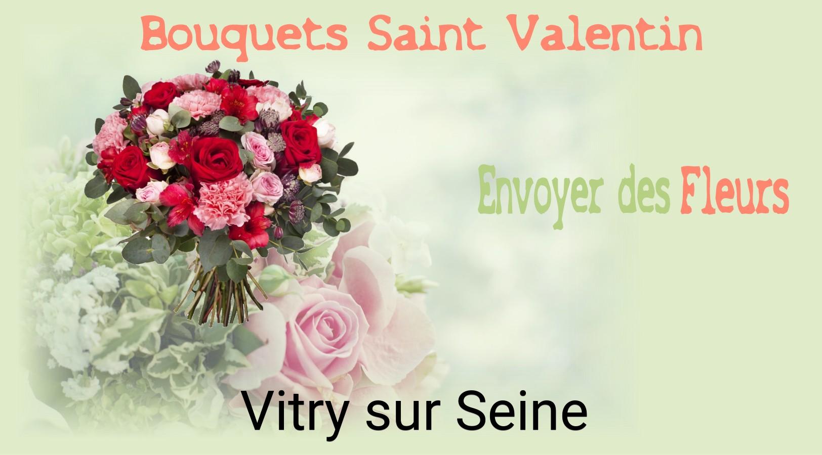 Roses de Saint-Valentin livrées à Vitry-sur-Seine